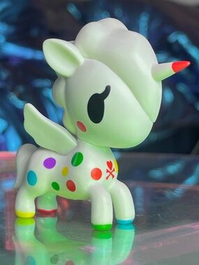 Tokidoki Unicorno Series 2 Sunny Day Rainbow Unicorn Polka Dot Figure with Box